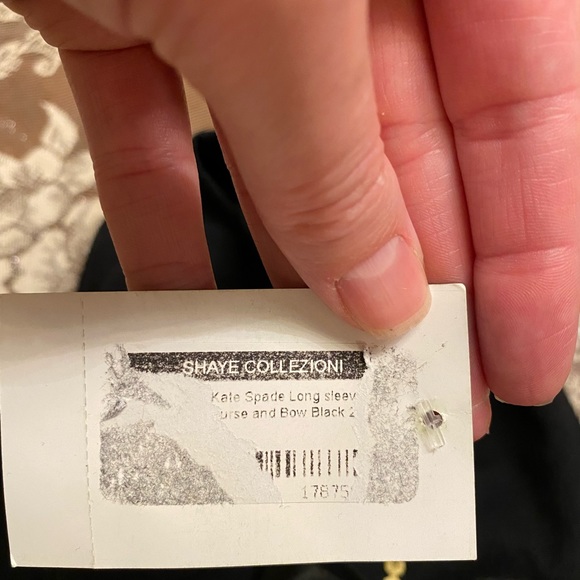 Kate Spade, Girl Toddler Size 2, Long Sleeve Shirt W/ Black Sequined Tuxedo Pant - Picture 16 of 16